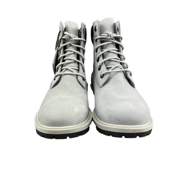 Timberland Women's Heritage 6" Waterproof Medium Grey Floral Boots Sizes 6 - 11 - Picture 5 of 9